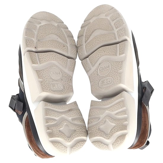 Chloé Sonnie Low-Top Sneaker aus mehrfarbigem Leder - Image 6