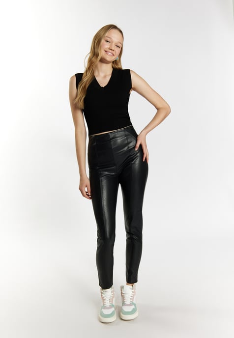 Mymo strickpullunder Damen schwarz - Image 2