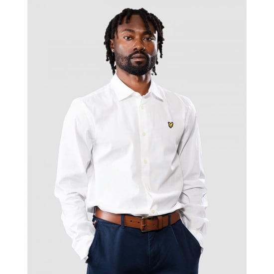 Lyle & Scott Langärmeliges Slim Fit Herren-Popelinehemd - Image 6