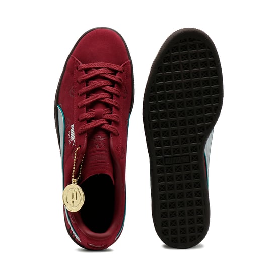 PUMA x ONE PIECE Unisex Wildleder Sneakers mit Roten Haaren Shanks - Image 4