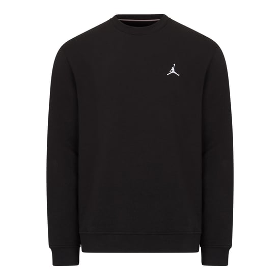 Jordan Brooklyn Fleece Herren-Trainingsanzug mit Rundhalsausschnitt in Schwarz - Image 2