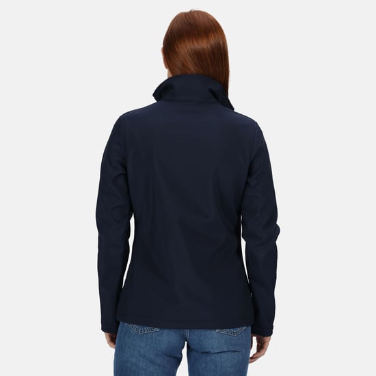 Regatta - ABLAZE Softshelljacke - Damen (Marineblau) - Image 2
