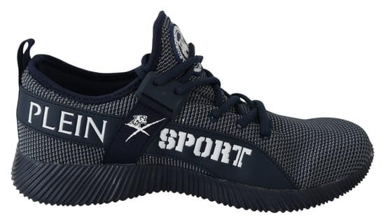 Plein Sport Herren Blau Indaco Polyester Carter Turnschuhe Schuhe - Image 1
