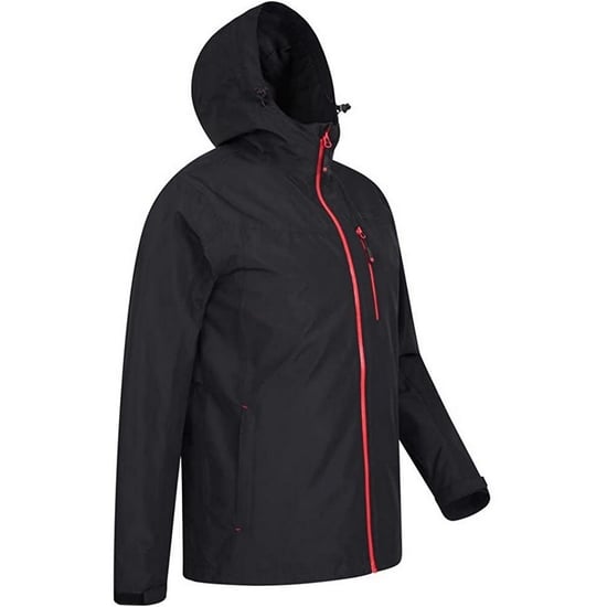 Mountain Warehouse Herren Brisk Extreme Wasserdichte Jacke (Schwarz) - Image 4