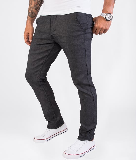 Rock Creek Stoffhose Anthrazit