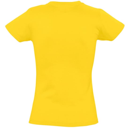 SOLS Womens/Ladies Imperial Heavy Short Sleeve T-Shirt (Gold) - Image 2