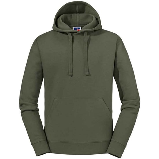 Russell Herren Authentic Hoodie (Olivgrün) - Image 1