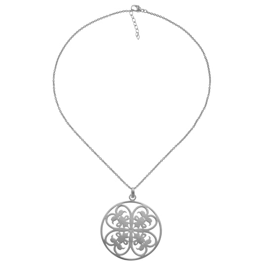 Orphelia Damen-Kette aus 925er Sterlingsilber mit Anhänger – Schwarz ZH-6035/3 - Image 2