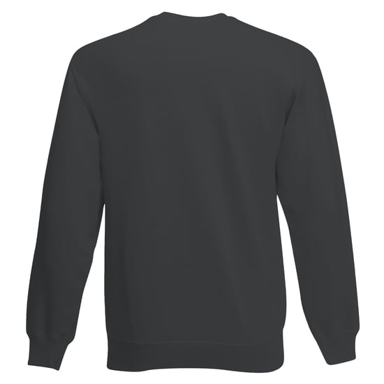 Fruit Of The Loom Herren Set-In Belcoro® Yarn Sweatshirt (Light Graphite) - Image 2