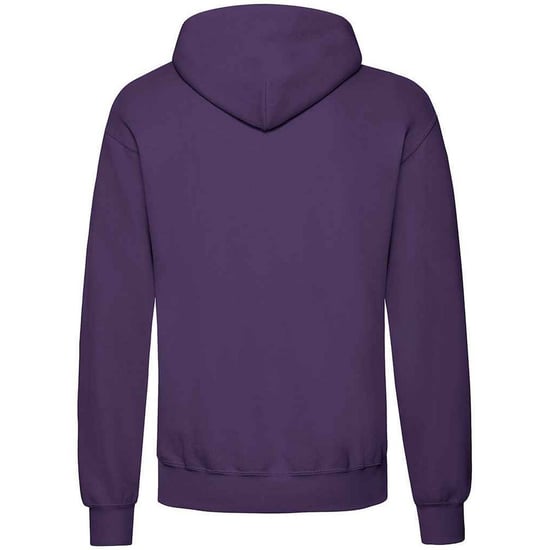 Fruit of the Loom Erwachsene Unisex Klassik Kapuzenpullover (Violett) - Image 2