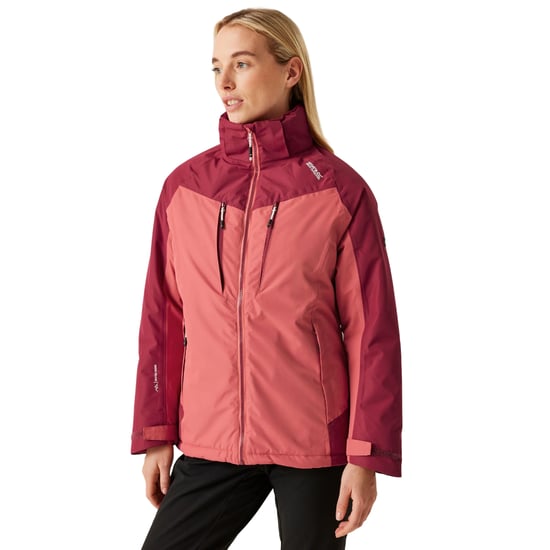 Regatta Womens/Ladies Calderdale II Winter Waterproof Jacket (Mineral Red/Rumba Red)