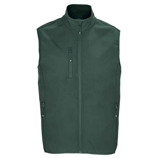 SOLS Herren Falcon Softshell Recycled Body Warmer (Waldgrün) - Image 1