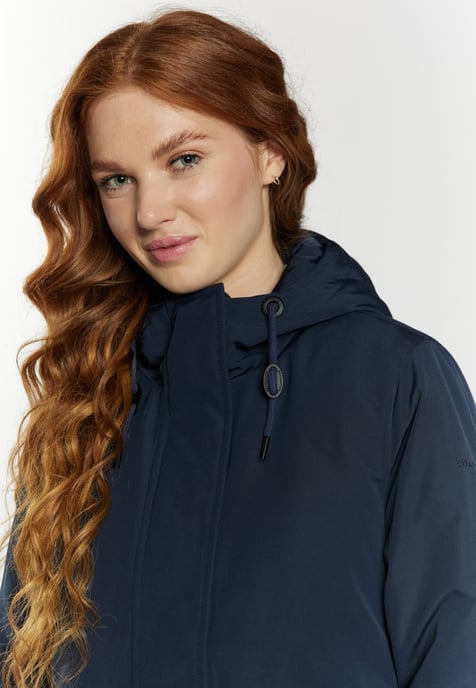 Dreimaster Arctic Winterjacke Damen nachtblau - Image 5