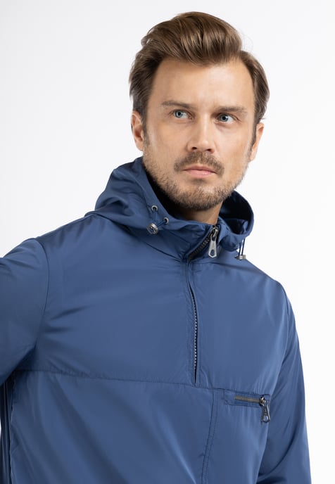 Dreimaster Übergangsjacke - recyceltes Material Herren Marine - Image 3
