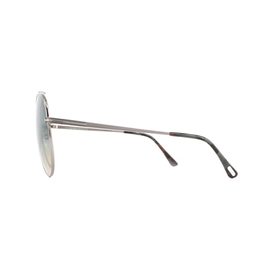 Tom Ford Sonnenbrille Simone 0571 14W Silber Grün Gelb Gradient - Image 3