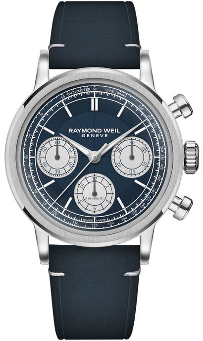 Raymond Weil Millesime Herren Blau Uhr 7765-STC-50651 - Image 1
