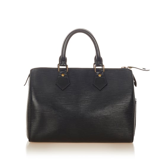 Vintage Louis Vuitton Epi Speedy 25 Black - Image 1