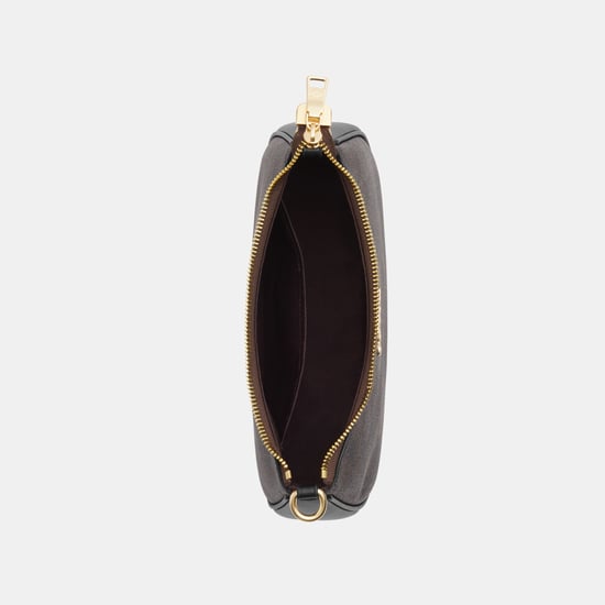 Teri Shoulder Bag in Signature Canvas with Chain Strap - Image 3