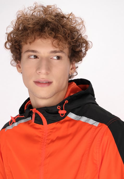 Mo Jacke Herren ORANGE SCHWARZ - Image 5