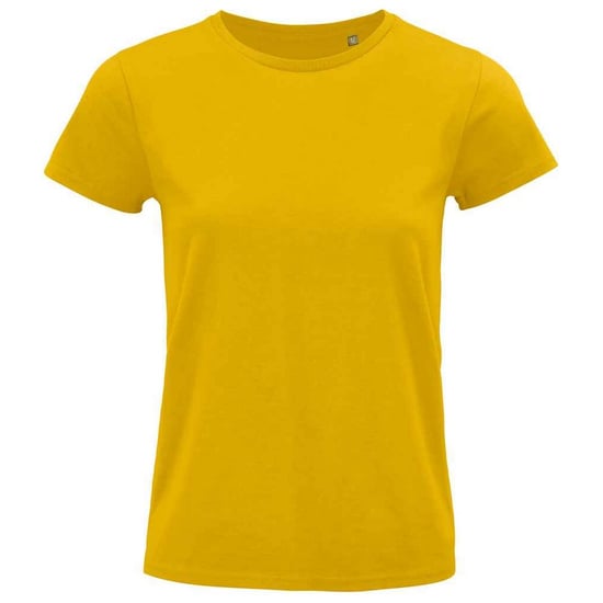 SOLS Womens/Ladies Pioneer Organic T-Shirt (Gold)