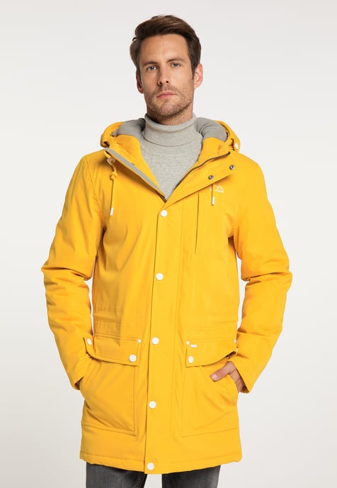 ICEBOUND Serie clima Iglu Winterparka Herren Senf - Image 2