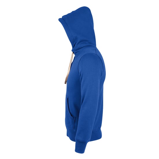 SOLS Sherpa Unisex Sweatshirt mit Kapuze und Reißverschluss (Königsblau) - Image 3