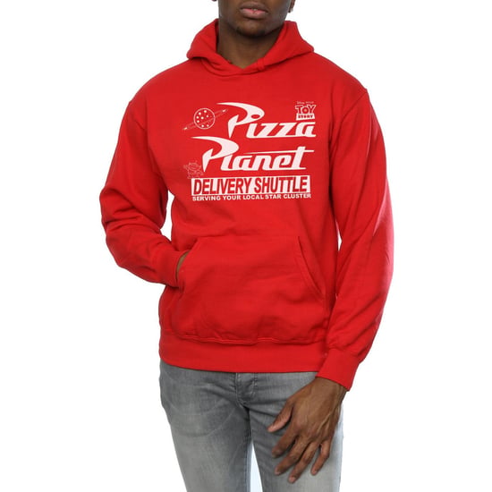 Disney - "Toy Story Pizza Planet Logo" Kapuzenpullover für Herren (Rot) - Image 3