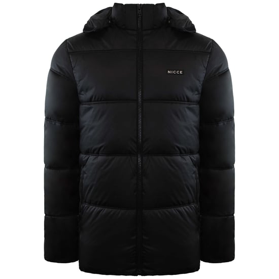 Nicce Expo – Schwarze Steppjacke für Herren - Image 2