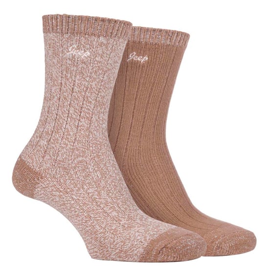 Jeep - 2er-Pack Damen Supersoft Wanderstiefel Socken - Image 1