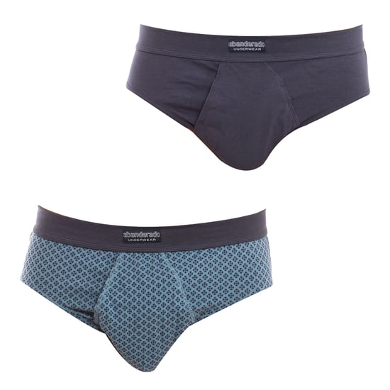 2er-Pack Ozean-Slips, Modell A5379 für Männer, aus atmungsaktivem Stoff. Täglicher Komfort und Frische. - Image 1