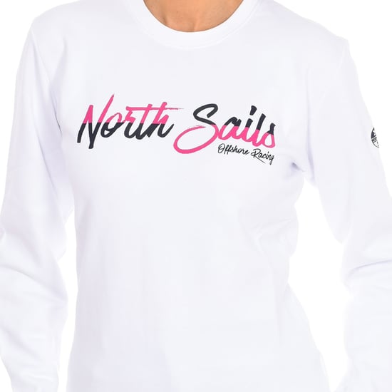 Long-sleeved crew-neck sweatshirt 9024250 women
