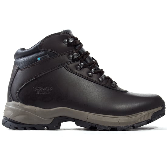 Hi-Tec Eurotrek Lite Waterproof Kunstleder Herren Wanderstiefel In Dunkelschokolade - Image 1