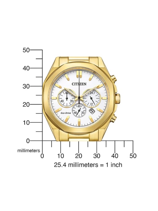 Citizen Herren Golduhr CA4592-85A - Image 3