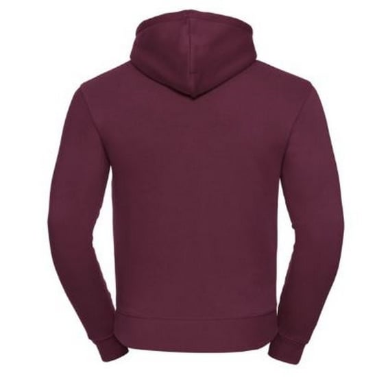 Russell Herren Authentic Hooded Sweatshirt / Hoodie (Burgund) - Image 2