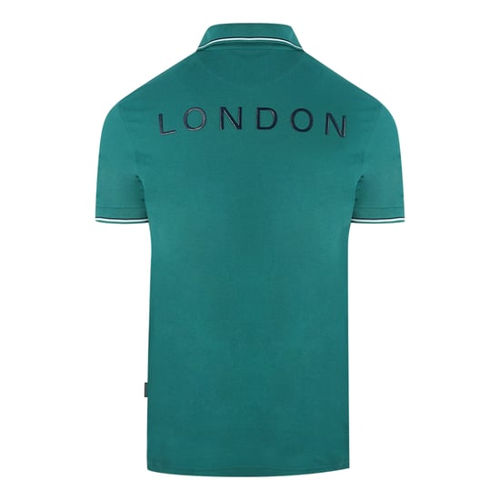 Aquascutum Aldis Wappen Grünes Poloshirt - Image 2
