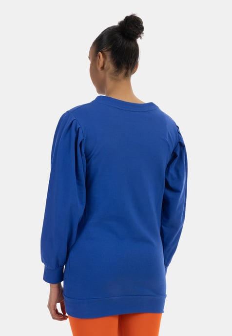Mymo Sweatshirt Damen KÖNIGSBLAU - Image 4