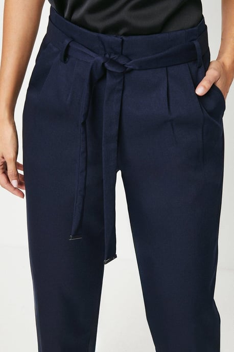 Belted Paperbag Trouser
