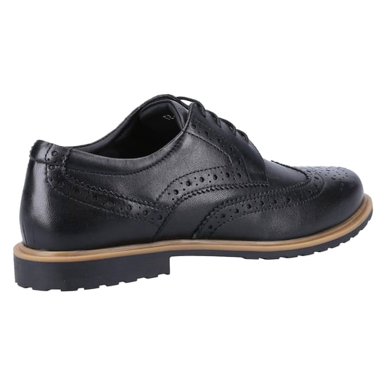Hush Puppies - Mädchen Halbschuhe "Verity", Leder (Schwarz/Hellbraun) - Image 2