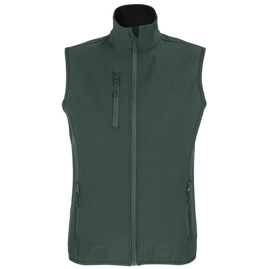 SOLS Womens/Ladies Falcon Softshell Recycled Body Warmer (Waldgrün) - Image 1