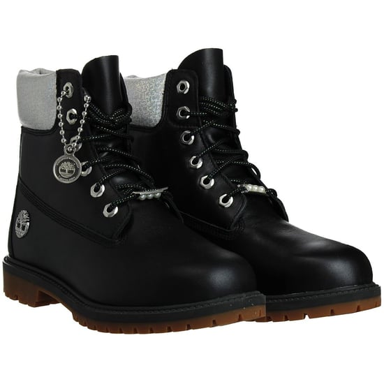 Timberland 6 Zoll Heritage Cupsole Damen Schwarze Stiefel - Image 1