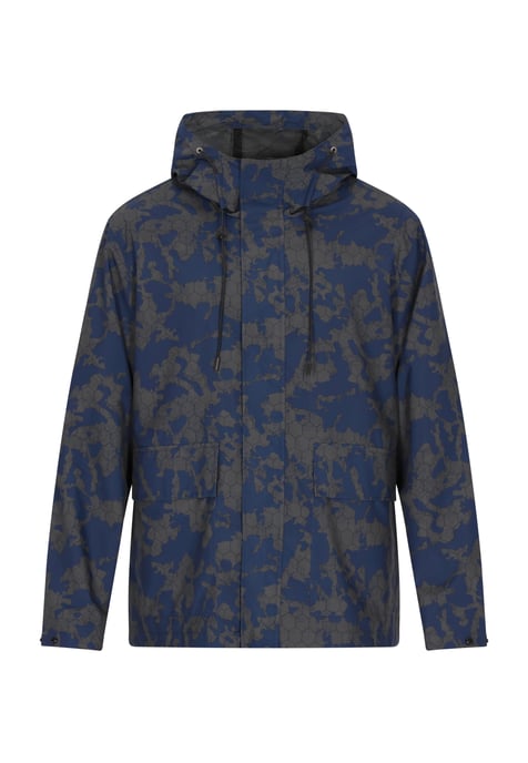 Mo Anorak Herren Dunkelgrau Marine Camouflage - Image 1