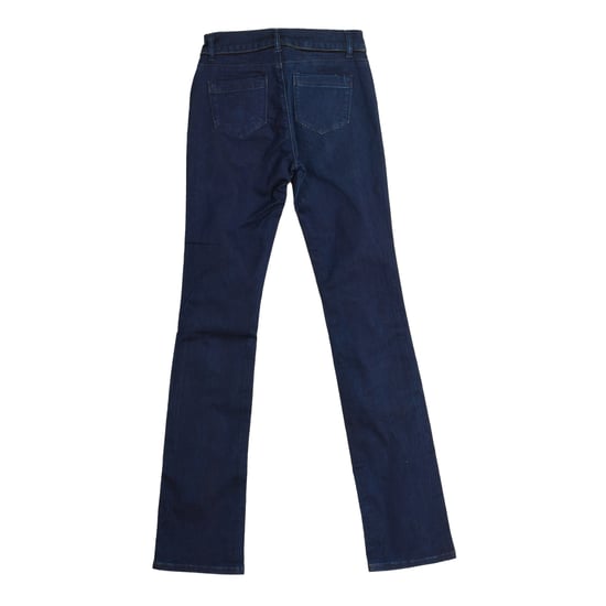 Long denim pants with straight cut hems AJEA13-A350 woman