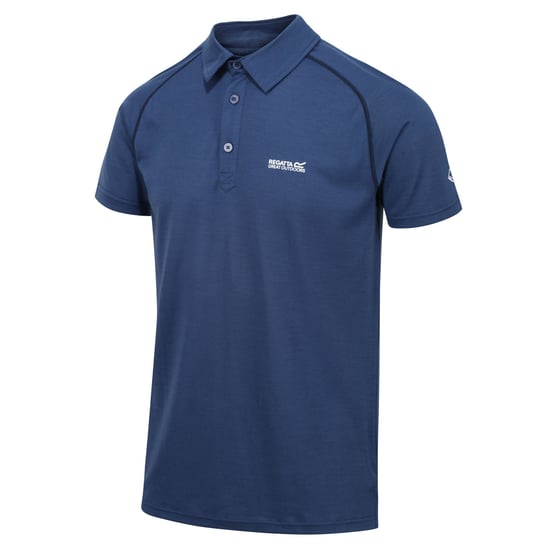Regatta - "Kalter" Poloshirt für Herren (Dunkles Jeansbau) - Image 4