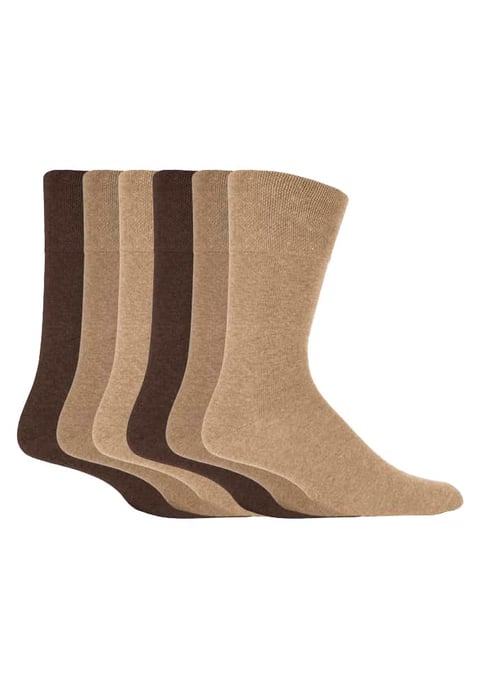 Gentle Grip - 6 Paar Herren Gentle Grip nicht elastische Socken - MGG103 - Image 1