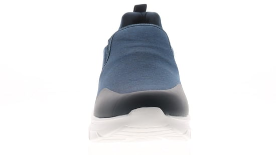 Focus Mens JerseyTrainers Comfy Wilkie Slip On navy