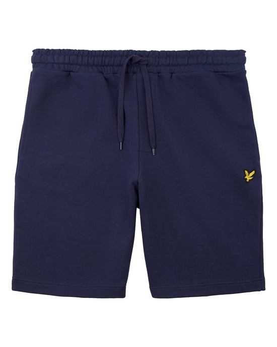 Lyle & Scott Sweat Short Plus in Marineblau - Image 5
