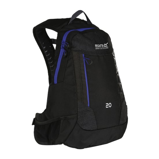 Regatta Blackfell III 20L Hydropack Rucksack (Black/Surfspray Blue)