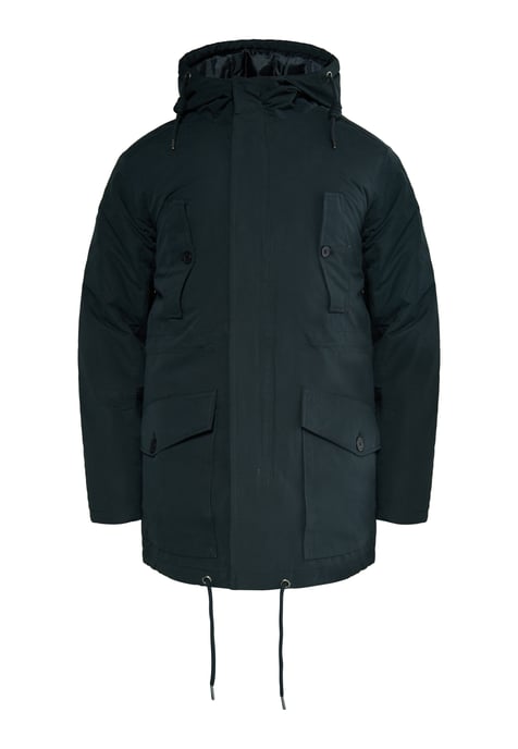 Mo Wattierter Anorak Herren Schwarz - Image 1