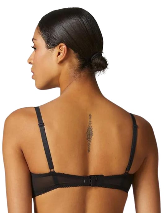Simone Perele Felicie Half Cup Bra - Cranberry