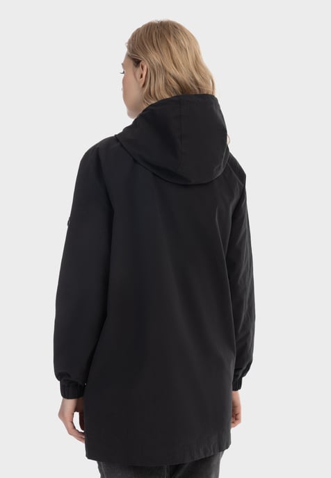 Dreimaster Jacke Damen schwarz - Image 5